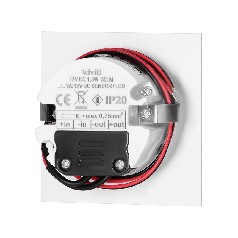 Lampka schodowa DRACO LED biała ciepła 1,5W