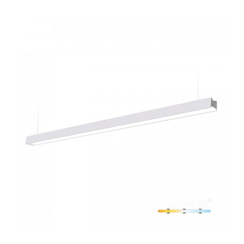 Lampa liniowa LED 40W 120cm 3CCT Pro z linkami