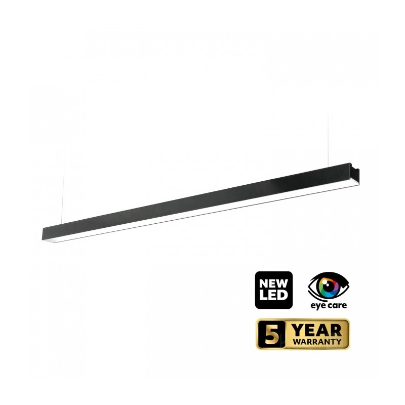 Lampa LED liniowa 120cm czarna 40W regulacja barwy