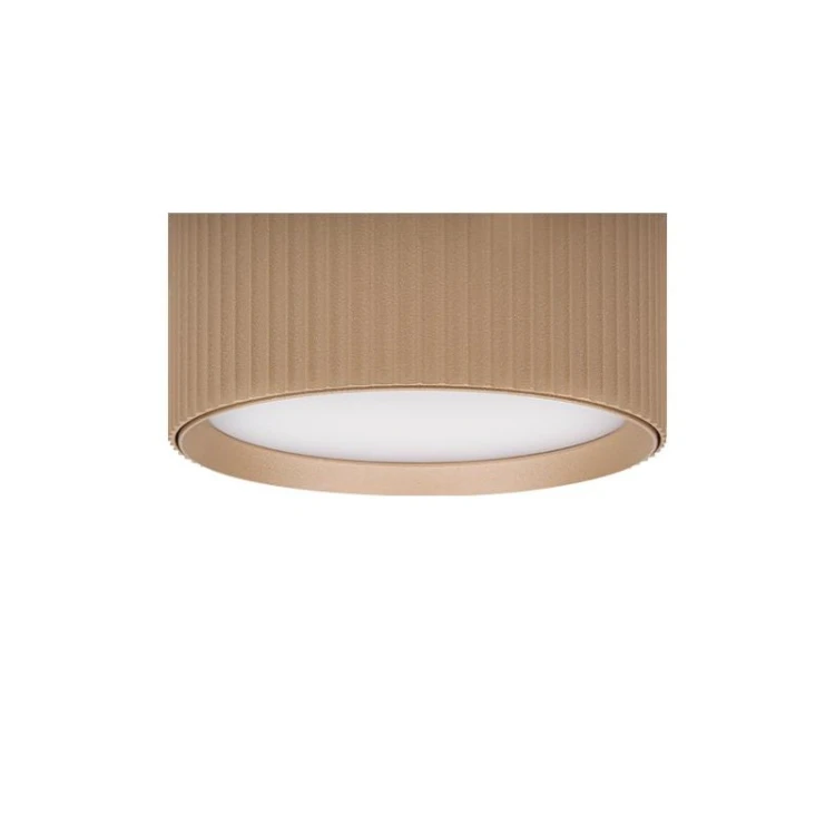 Lampa natynkowa okrągła GX53 GISELE IP20 beżowa