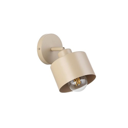 Kinkiet lampa pojedyncza 1xE27 ruchomy ELZA beżowy