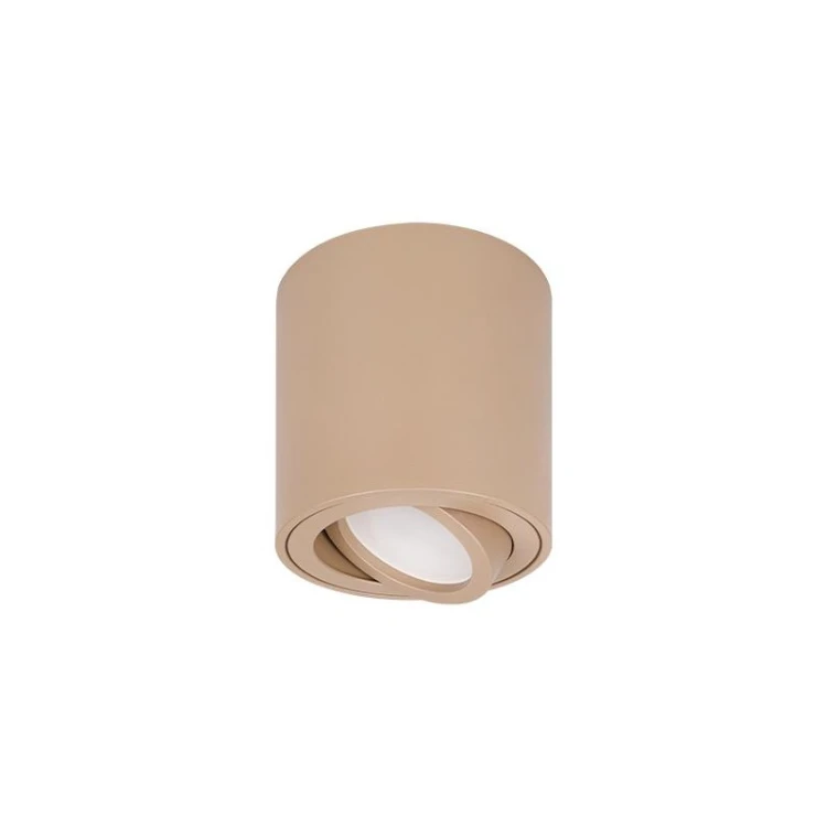 Oprawa natynkowa ruchoma GU10 IP20 beżowa 80x84mm