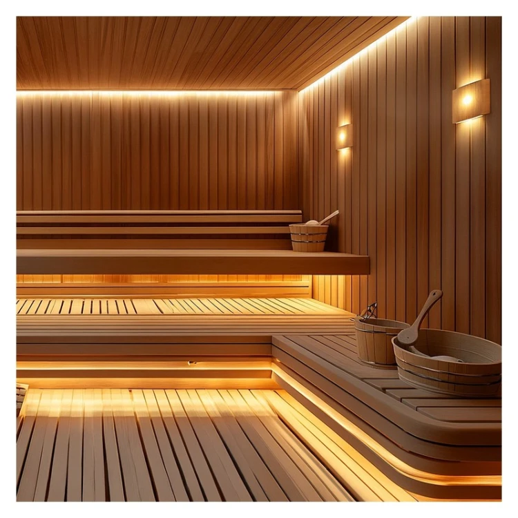 Taśma LED COB SAUNA RGBWW 840 chips/m 5m