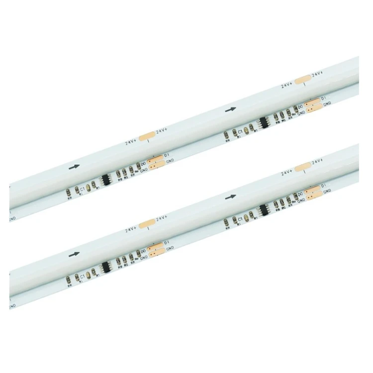 Taśma LED COB 21W/m 720 chips/m 24V RGB IP67 5m.