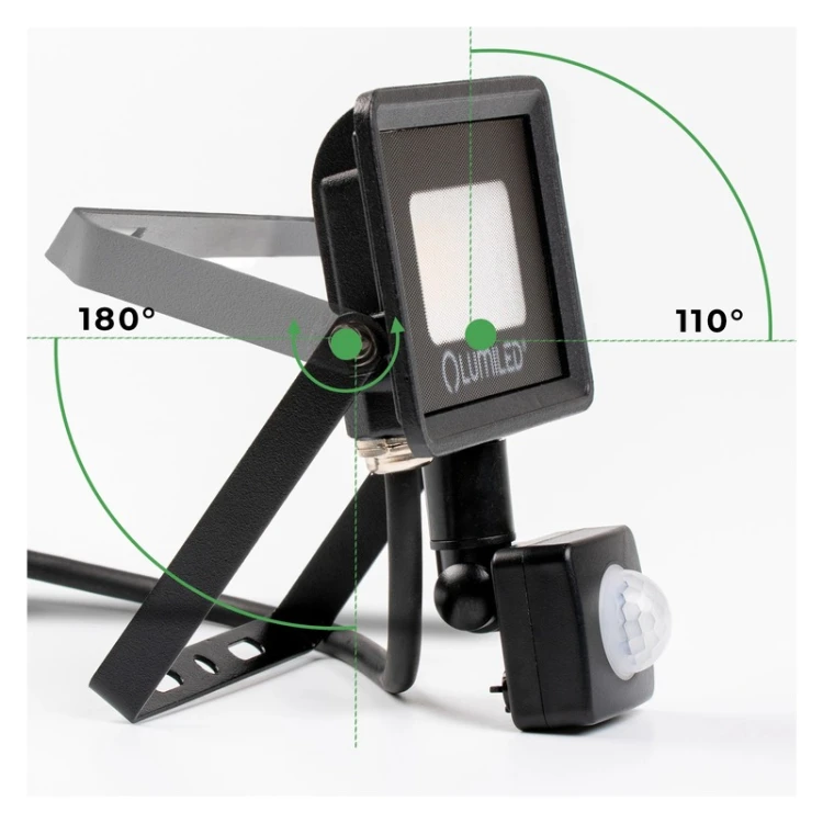 Lampa LED zewnętrzna 20W IP44 z czujnikiem