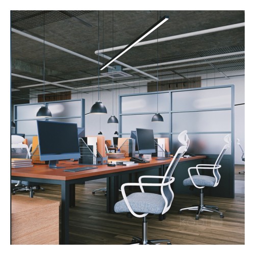 Lampa liniowa LED 40W 120cm 3CCT KOLINE GO Pro czarna