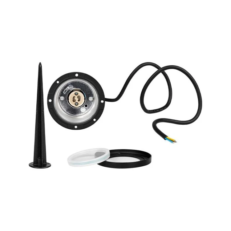 Reflektor LED ogrodowy GU10 230V AC 0,9m przewodu