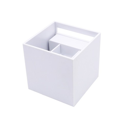 Kinkiet zewnętrzny LED 2x3W 3000K IP65 biały CUBE LITE