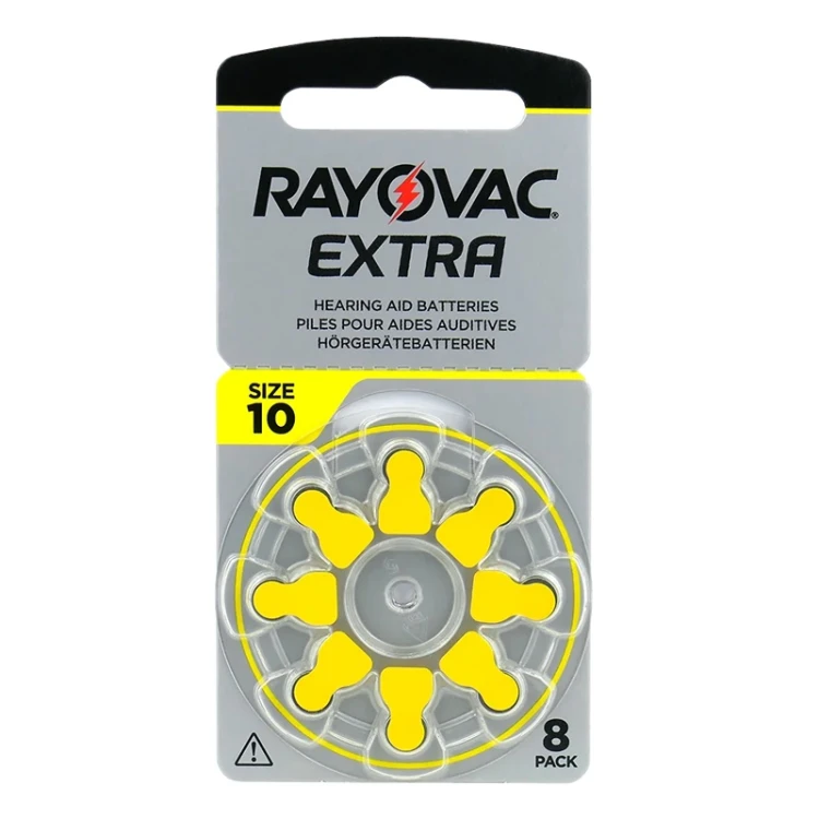 BATERIA do aparatów słuchowych size 10 blister 8szt