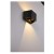 Lampa solarna ścienna LED CUBE 50lm biała ciepła