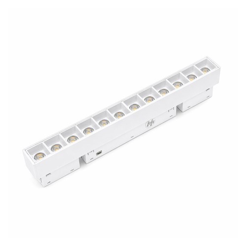 Oprawa magnetyczna LENTI S 12W CCT MiBoxer 2.4GHz Magnetic 48V biała