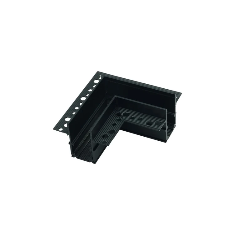Łącznik kątowy Magnetic 48V czarny typ GK – estetyczne połączenie szyn magnetycznych pod kątem
