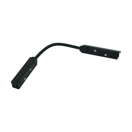 Łącznik czarny elastyczny do szyn magnetycznych 48V – giętkie połączenie Magnetic 48V