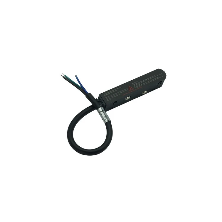 Czarne zasilanie do szyn magnetycznych 48V – element zasilający system Magnetic