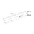 Wymiary lampy liniowej LED TAVOLA S 10W CCT MiBoxer Magnetic 48V czarna