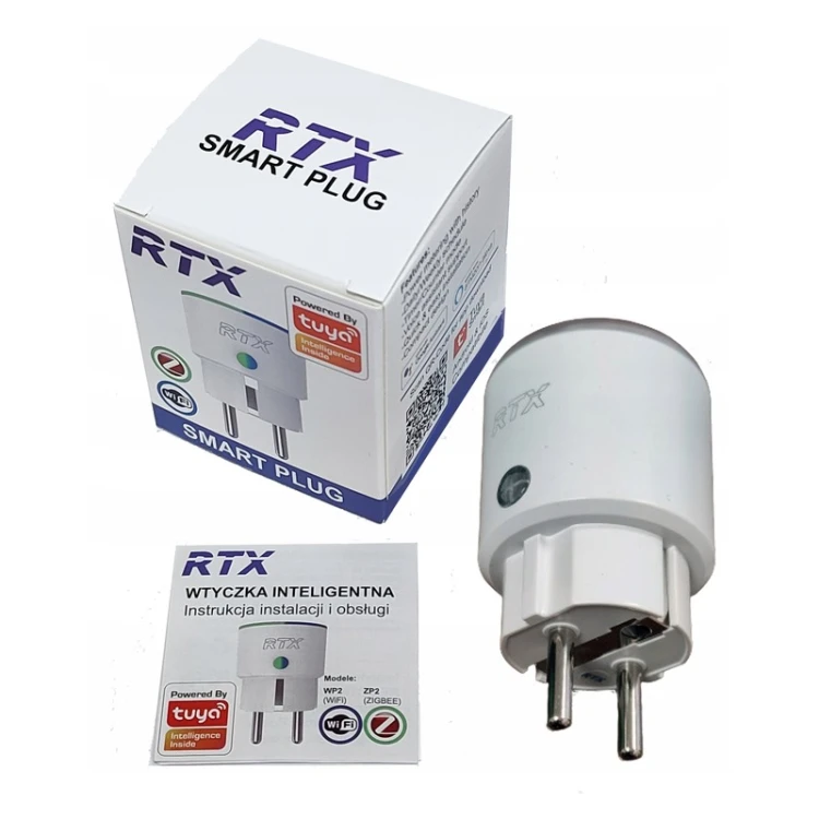 Smart gniazdko Tuya Zigbee do zarządzania urządzeniami