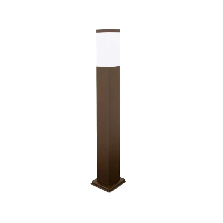 Słupek ogrodowy E27 80 cm CUBE corten LED line LITE