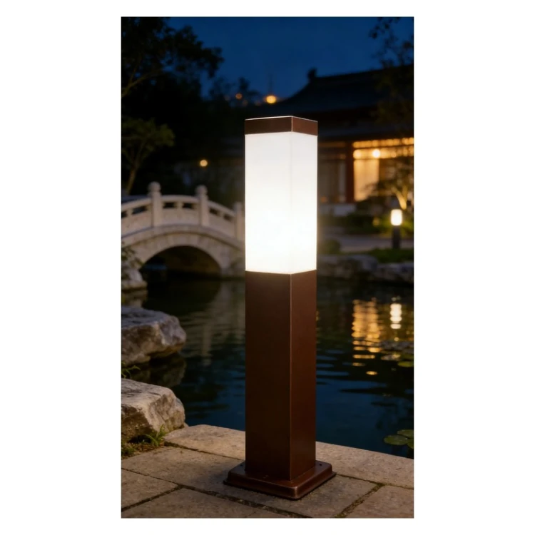 Lampa ogrodowa CUBE E27 80 cm LED line LITE