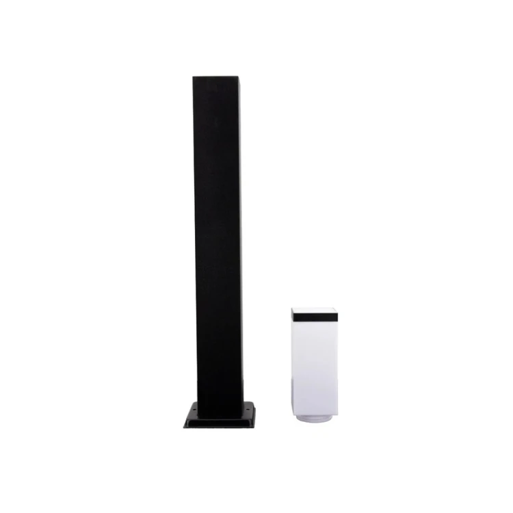 Lampa ogrodowa stojąca E27 80 cm CUBE czarna
