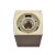 Lampa ogrodowa E27 80 cm w kolorze corten CUBE