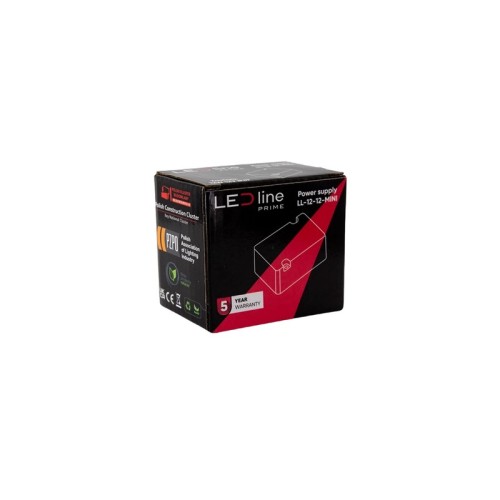 Zasilacz puszkowy LED 12V 12W IP67 do oświetlenia LED