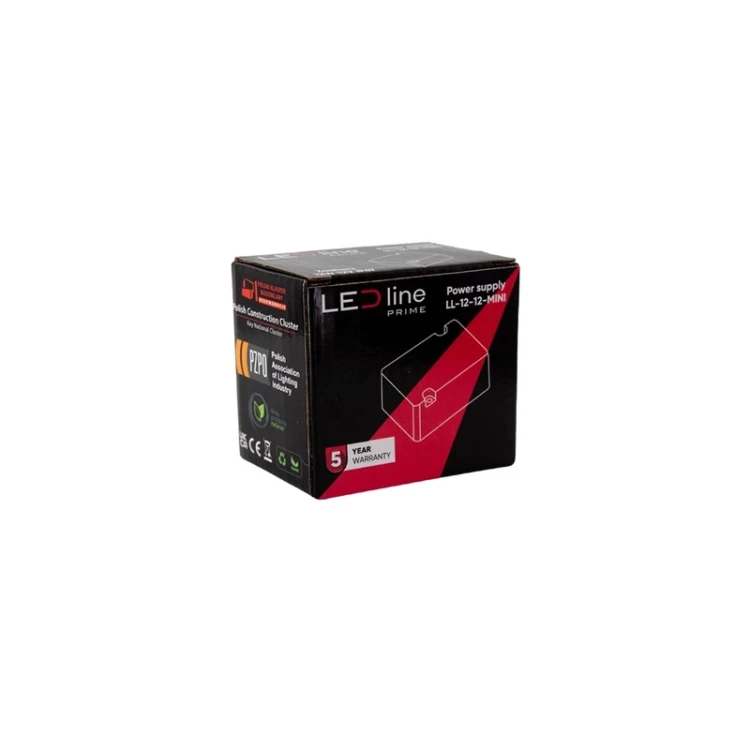 Zasilacz puszkowy LED 12V 12W IP67 do oświetlenia LED
