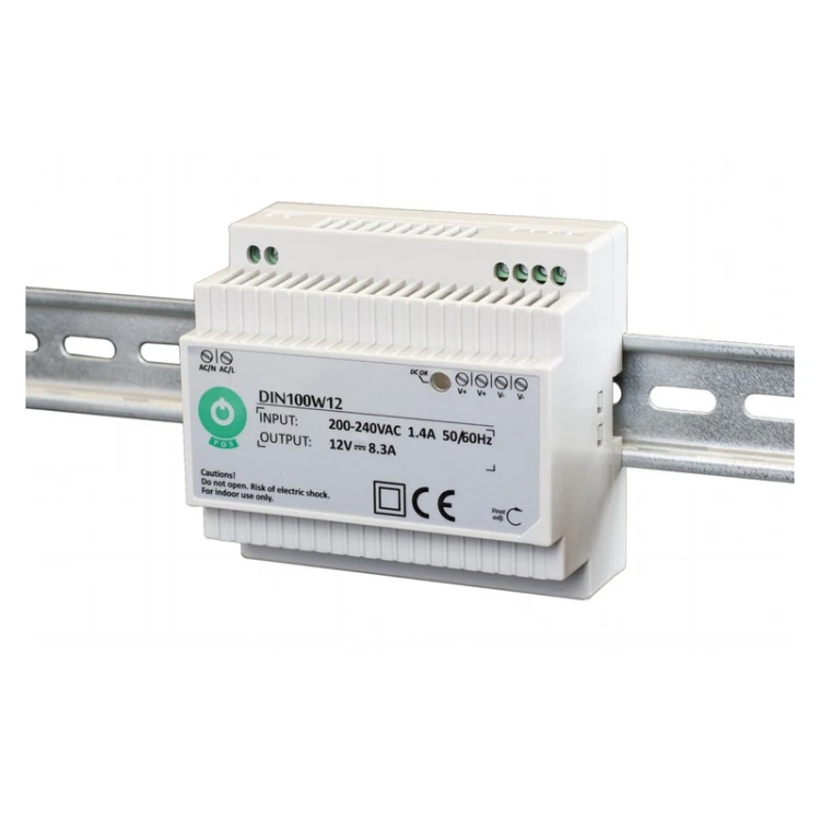 Zasilacz LED 100W 24V 4,15A na szynę DIN POS Power