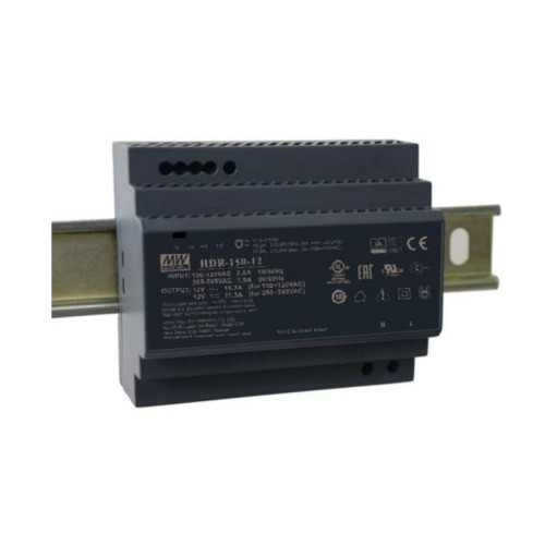 Zasilacz LED 150W 12V 11,3A na szynę DIN Mean Well
