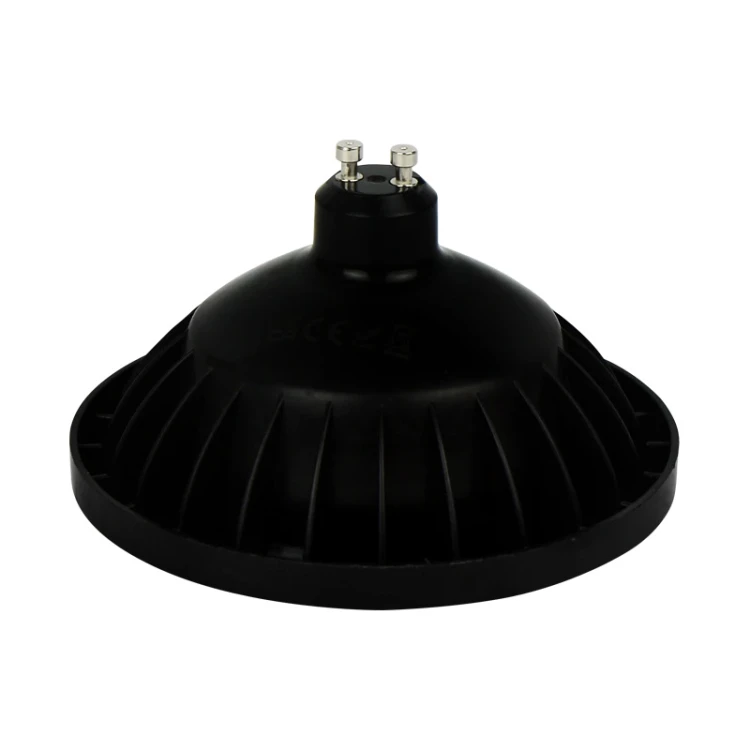 Żarówka LED GU10 ES111 9W biała dzienna 120°  czarna - gniazdo