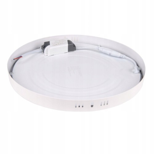 Panel LED PROMA 24W natynkowy okrągły biały neutralny 4000K - zasilanie