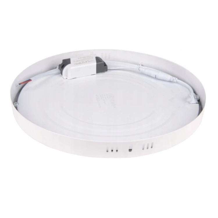 Panel LED PROMA 24W natynkowy okrągły biały neutralny 4000K - zasilanie