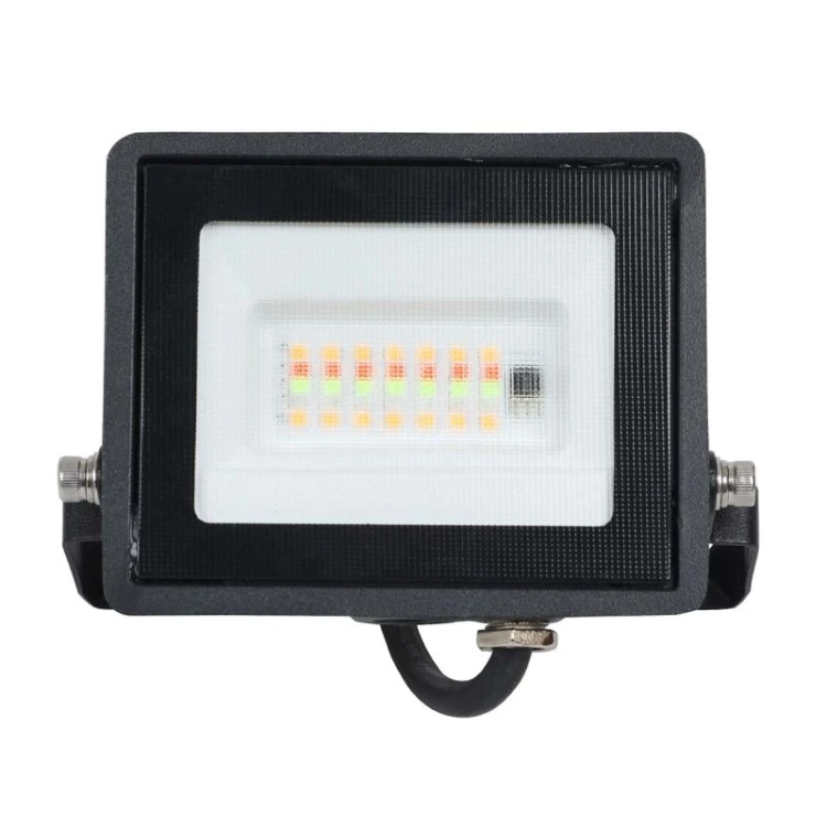 Naświetlacz LED RGB 10W IP65 czarny + pilot_2
