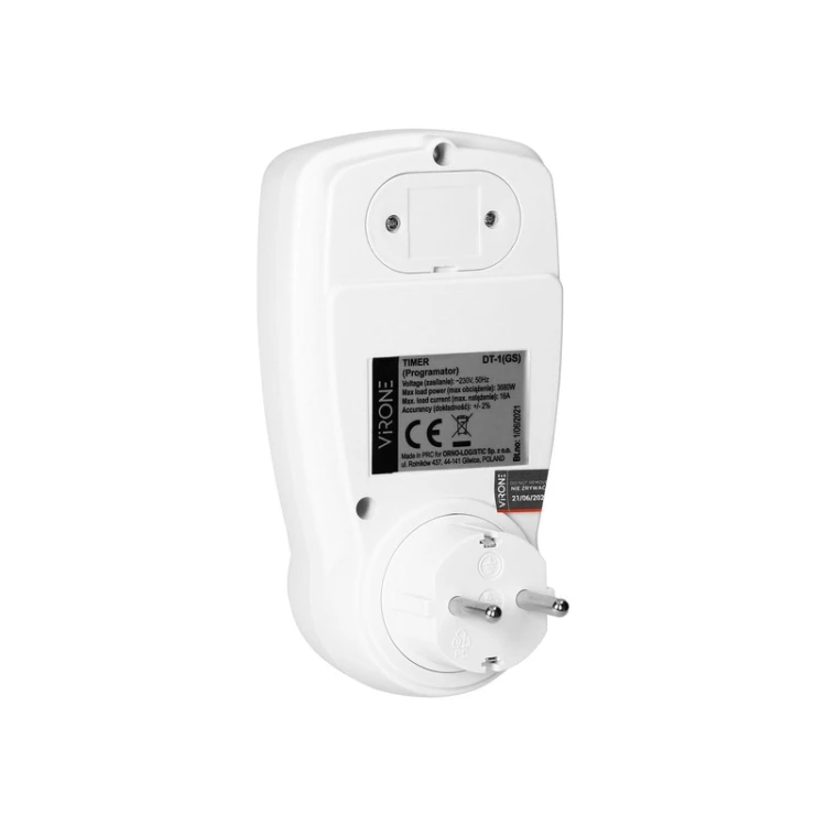 Timer LCD DT-1(GS) z funkcją odliczania i trybem RANDOM