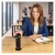Czarne gniazdo meblowe TOWER BOX z 2 gniazdami Schuko