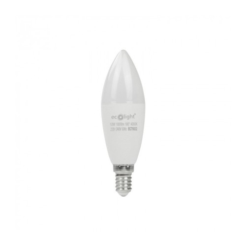 Żarówka LED E14 10W C37 biała neutralna świeczka