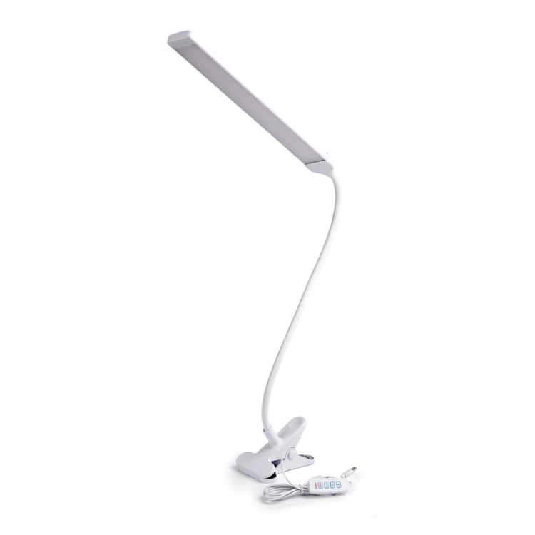 Lampka biurkowa 8W CCT SERTA z klipsem