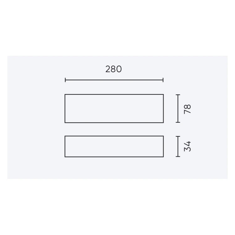 Wymiary zasilacza LED line PRIME 400W 24V IP67