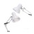 Lampa podłogowa E27 AURIQ ST biała
