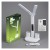 Biała lampa biurkowa 11W CCT z wyświetlaczem