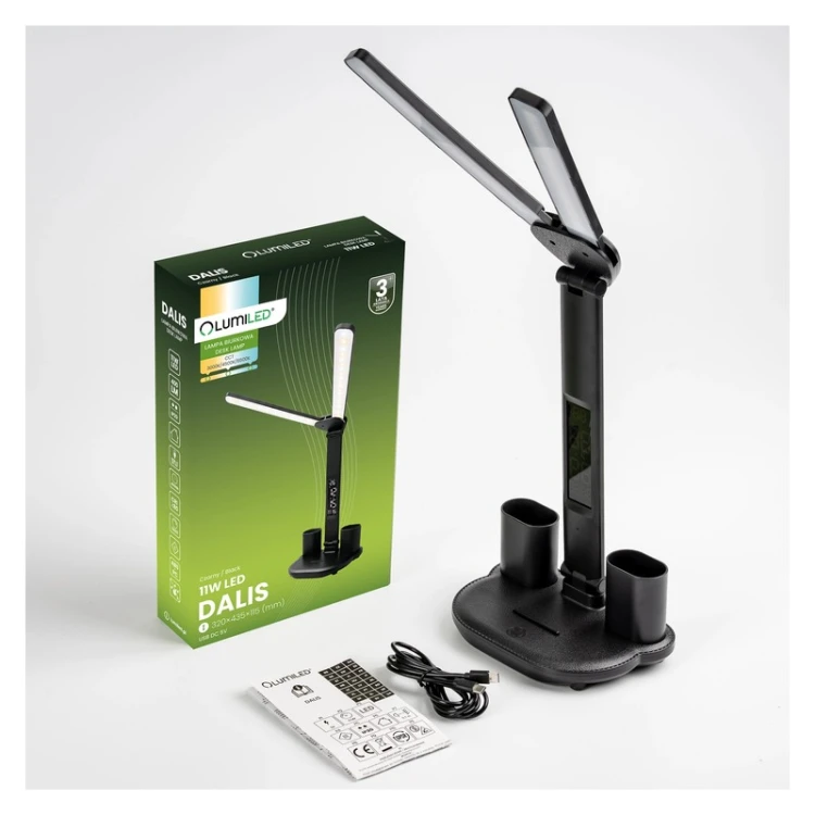 Lampka biurkowa DALIS 11W z regulacją CCT