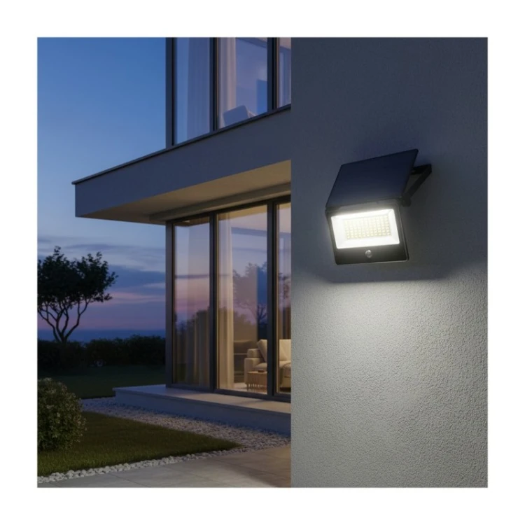 Naświetlacz LED NCS G2 SOLARNY 30W z czujnikiem PIR
