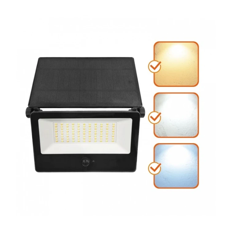 Reflektor solarny LED 30W IP54 z czujnikiem ruchu