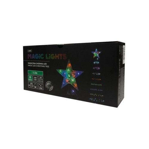 Choinka świetlna LED 150 cm Cone Tree z 204 diodami USB-C