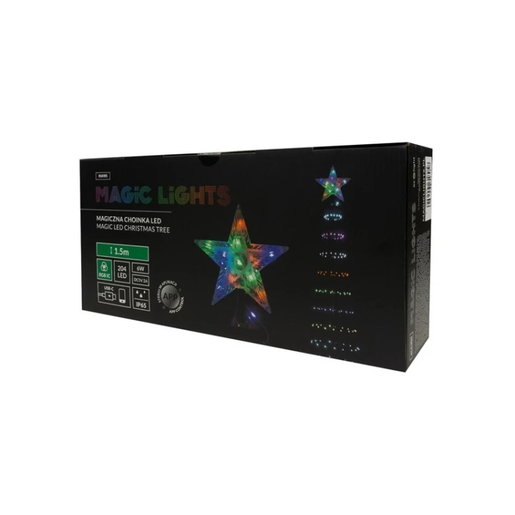 Choinka świetlna LED 150 cm Cone Tree z 204 diodami USB-C