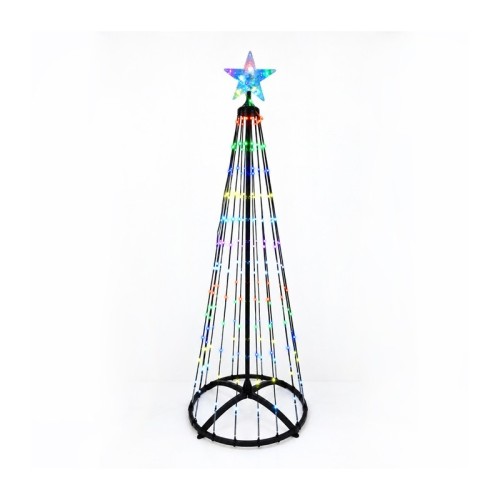 Choinka LED Cone Tree 210 cm 300 diod USB-C 5V 1 mln kolorów