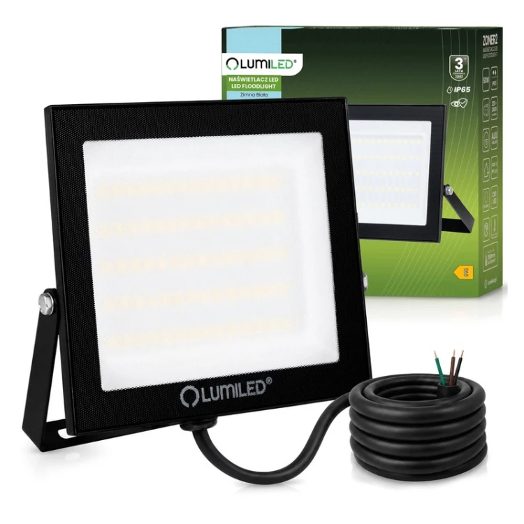 Naświetlacz LED ZONER2 50W 5000 lm 6500K IP65
