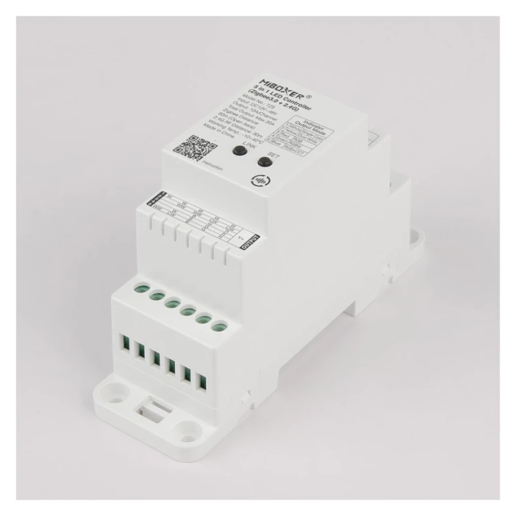 Kontroler LED Zigbee 5w1 12–48V 20A na szynę
