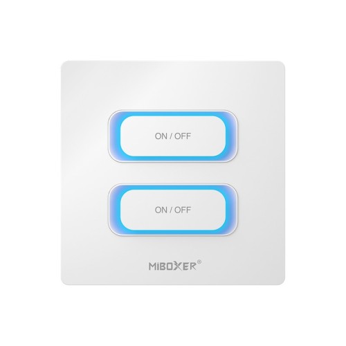 Inteligentny przełącznik ścienny 2-GANG ZigBee 3.0 + 2.4G