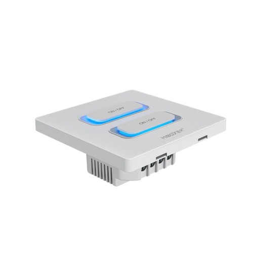 Dwukanałowy przełącznik ścienny ZigBee 3.0 2.4G