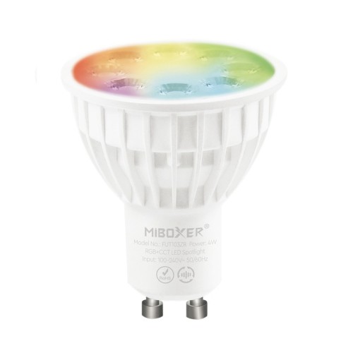 Żarówka LED GU10 4W RGB+CCT Zigbee 3.0 + 2.4G